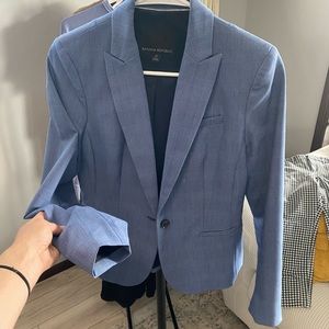 Light Blue Banana Republic Blazer